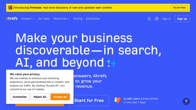 Ahrefs (the tool) — SEO research and strategy learning resource
