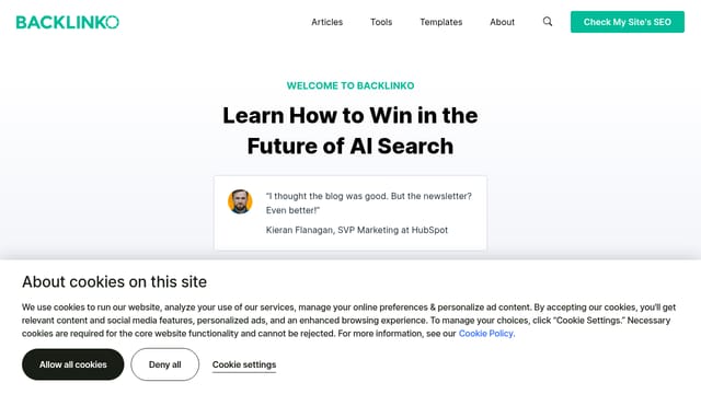Backlinko (Brian Dean's blog) — SEO research and strategy learning resource