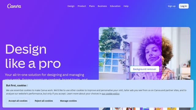 Canva Pro — affiliate tool screenshot