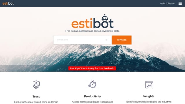 Estibot — affiliate tool screenshot
