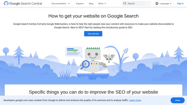 Google Search Central Documentation — SEO research and strategy learning resource