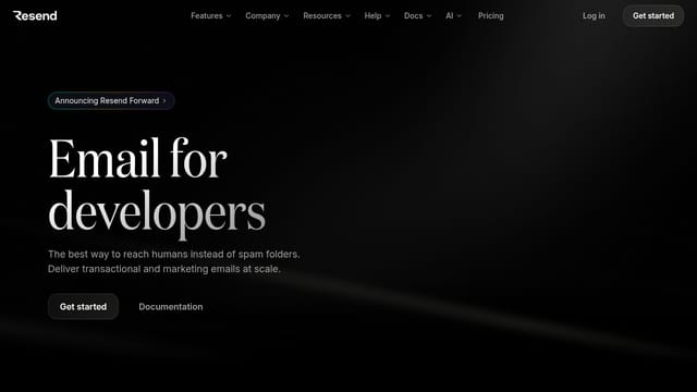 Mailgun / Resend — affiliate tool screenshot