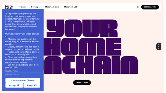 MetaMask — affiliate tool screenshot