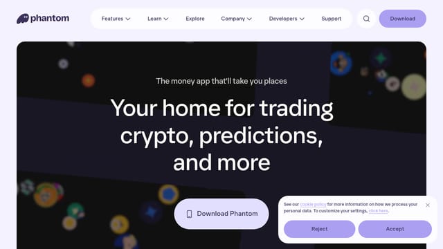 Phantom — affiliate tool screenshot