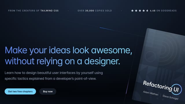 Refactoring UI (Adam Wathan, Steve Schoger) — Basic graphic design learning resource