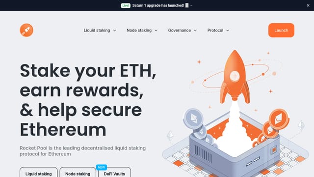 Rocket Pool — affiliate tool screenshot