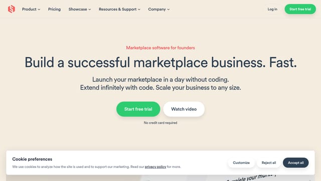 Sharetribe — affiliate tool screenshot