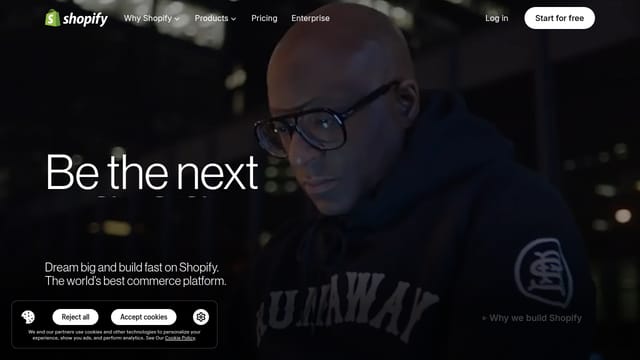Shopify — affiliate tool screenshot