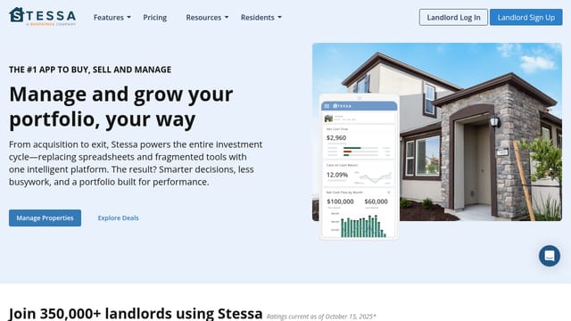 Stessa — affiliate tool screenshot