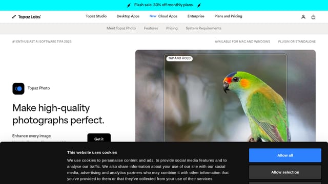 Topaz Photo AI — AI tool screenshot