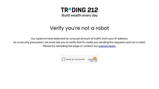 Trading 212 — affiliate tool screenshot